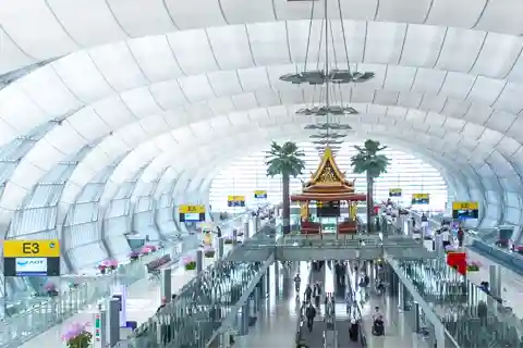 Overføring fra Bangkok Suvarnabhumi lufthavn til Pattaya