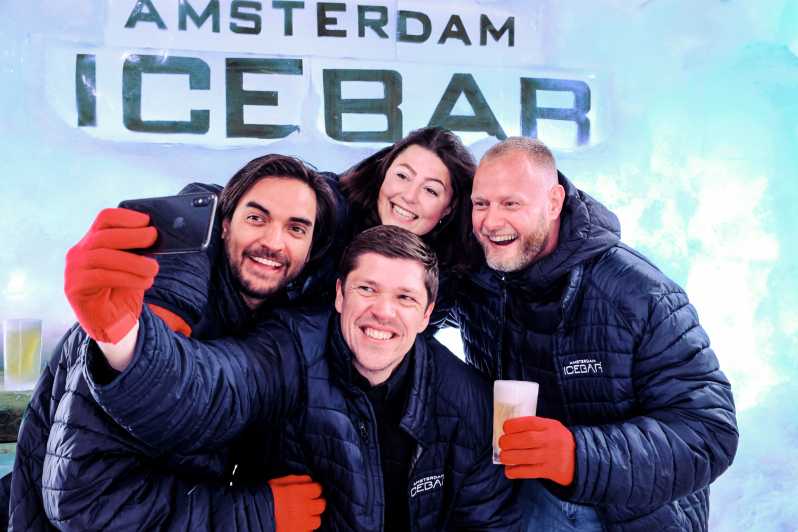 Amsterdam: Entrada a Icebar con 3 consumiciones