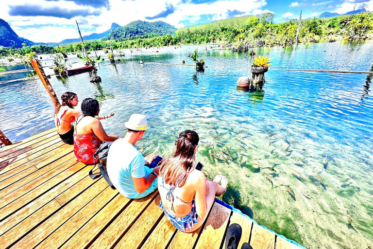 Ao Nang: Kayak alla piscina di cristallo, ATV e tour della fattoria degli ananasGiro in ATV di 1 ora