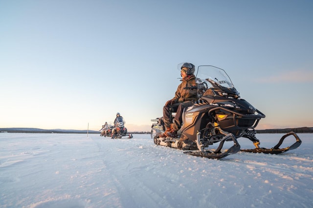 Kiruna: Small-Group Daytime Snowmobile Adventure in Lapland