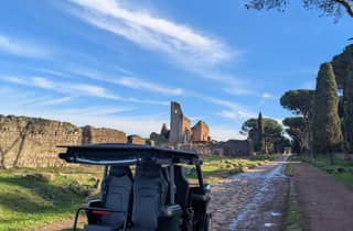 Rom: Golfcart-Tour zu Via Appia, Katakomben und Aquädukten