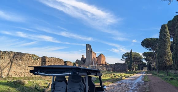 Rome: Appian Way, Catacombs and Aqueducts Golf Cart Tour