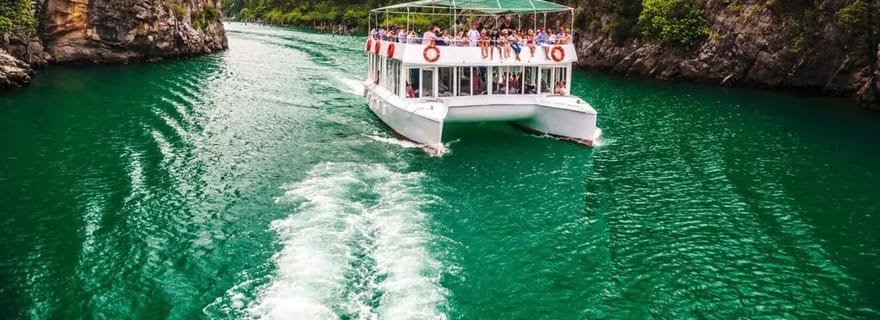 Au départ d'Alanya : Green Canyon Tour