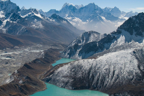 Katmandu: Passeio de helicóptero ao Monte Everest e ao acampamento base