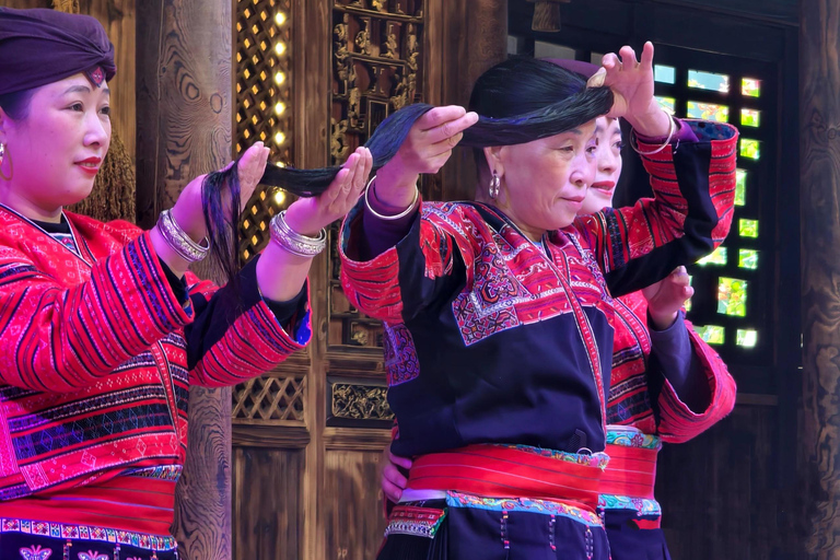 From Guilin: Longji Rice Terraces & Yao Village Day Trip Private Tour (English Driver-Guide)