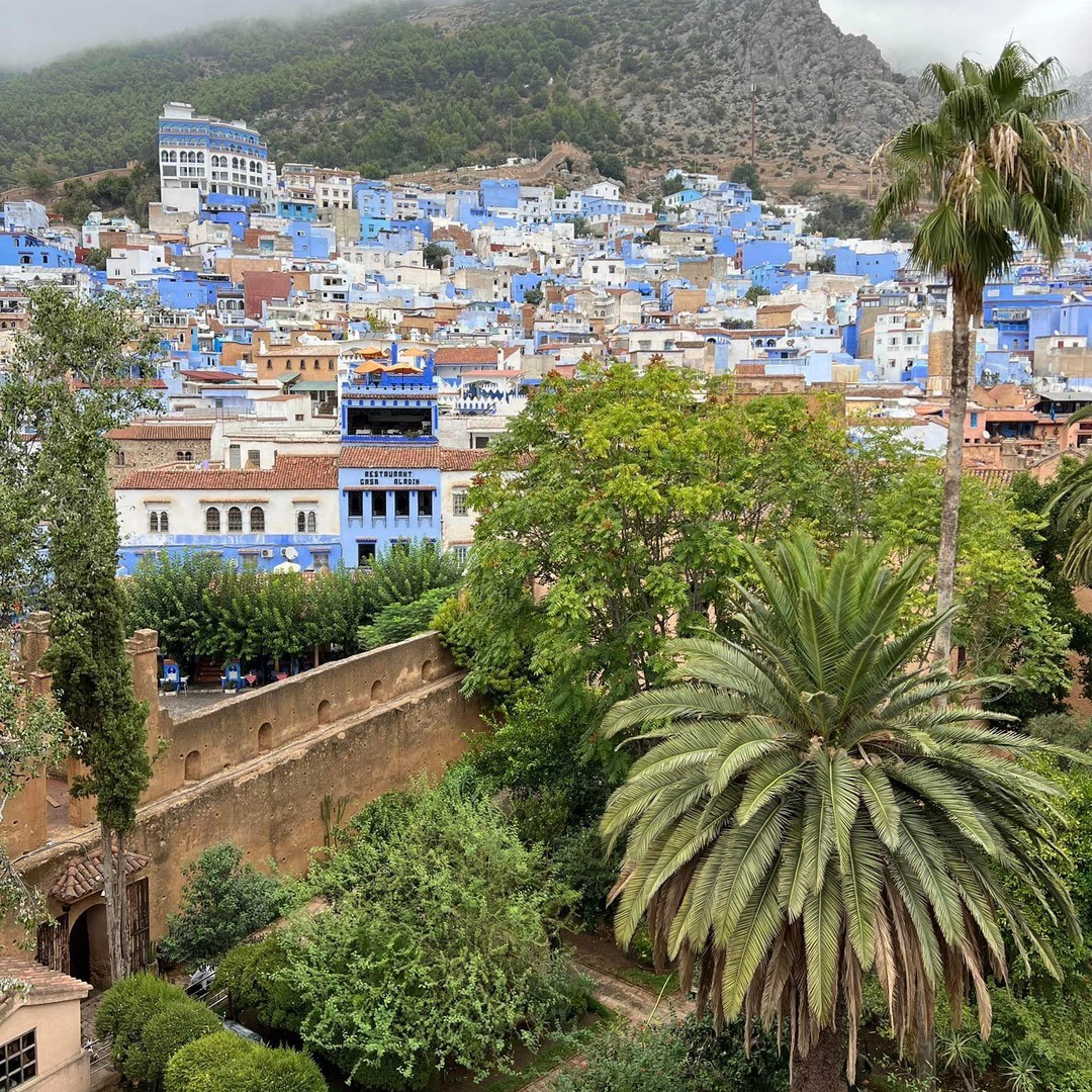 Meknès : excursion d'une journée à Chefchaouen avec arrêt à Volubilis