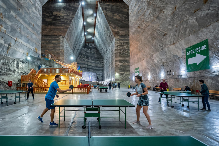 Bucharest: Underground Salt Mine & Dracula Tomb Tour COACH TOUR Audio guide in 24 languages