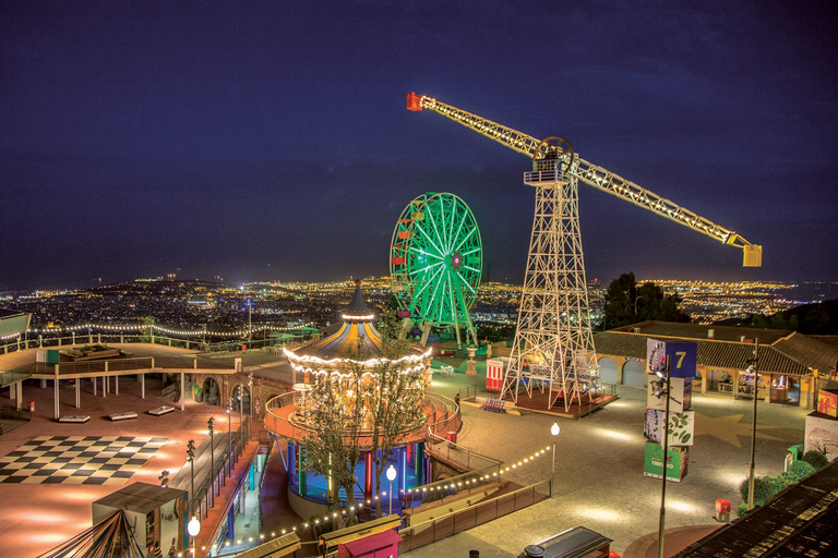 Barcelona: Tibidabo Amusement Park Admission Ticket