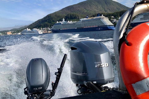 Ketchikan : Excursion en bateau rapide et en kayak de mer à Orca Cove