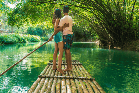 Montego Bay: River Rafting and Sunset Catamaran Cruise