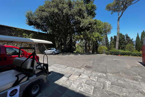 Florence: Private Golf Cart Tour to Fiesole & Roman Sites