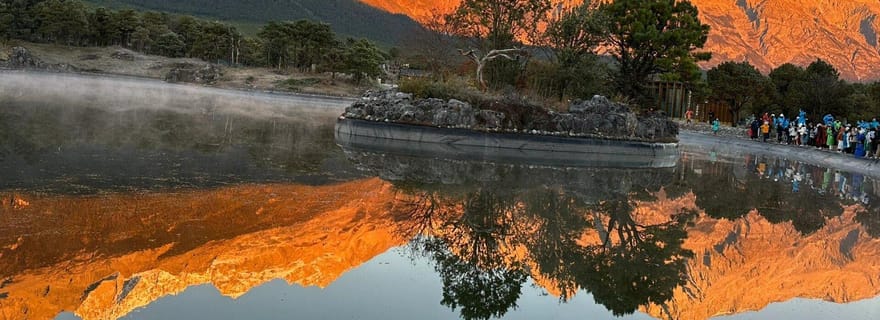 Lijiang : visite de la montagne de neige du Dragon de Jade et de la vallée de la Lune Bleue