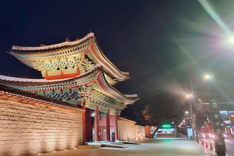 Seoul: Hidden Gems of Evening Tour & Gwangjang Market Pick up at Hongik Uni station exit No.3
