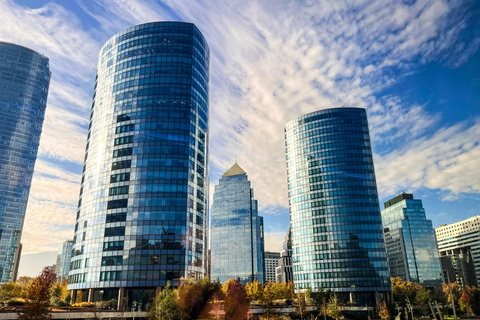 Santiago : quartier financier de Sanhattan, SkyCostanera en optionVisite privée du quartier de Sanhattan avec entrée au SkyCostanera