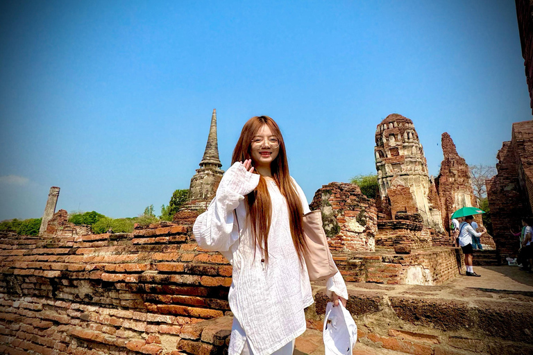 Bangkok: prywatna wycieczka do Ayutthaya, wpisanej na listę dziedzictwa UNESCOBangkok: prywatna wycieczka śladami dziedzictwa kulturowego Ayutthaya