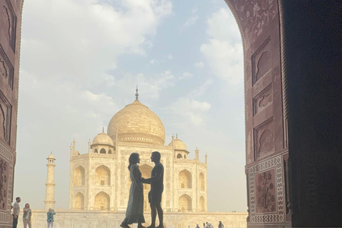 Taj Mahal : billet d&#039;entrée pour les étrangers (valeur élevée avec l&#039;entrée express)