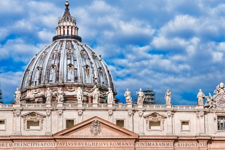 Rom: Petersdom, Aufstieg zur Kuppel und KatakombenTour auf Spanisch