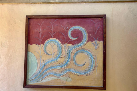 Knossos: Private Skip-the-Line Guided Tour with VIP Transfer Rethymno Pickup & Drop-off