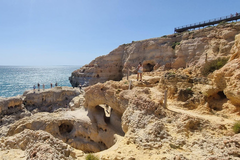 Guided Excursion from Lagos: Algar Seco, Benagil, and Marinha Beach