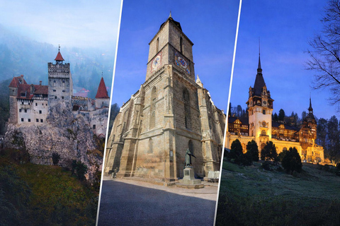 Bucharest: Dracula's Castle, Brasov & Peles Castle Day Trip