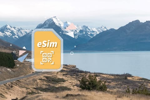 New Zealand: eSIM Mobile Data Plan with Australia Coverage