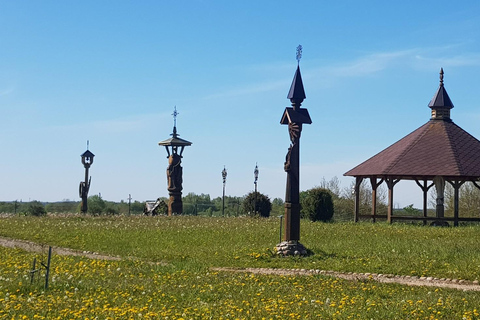 Vilnius: Passeio de bicicleta autoguiado em Trakai com ingressos de tremVilnius: Tour guiado de bicicleta por Trakai com ingressos de trem