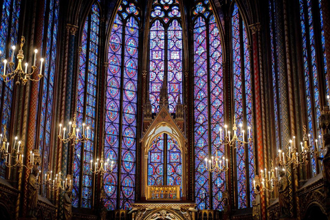 Parigi: Tour guidato della Sainte-Chapelle, della Conciergerie e di Notre Dame