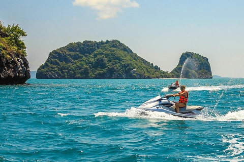 Phuket: 4h jet ski + monkey beach meal and 5 islands 6 spots all included