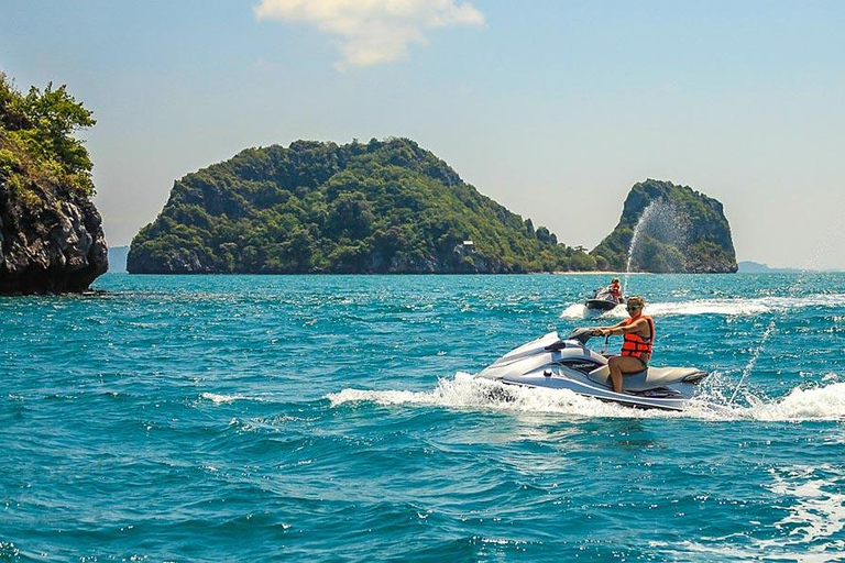 Phuket: 4h jet ski + monkey beach meal and 5 islands 6 spots all included