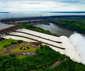 Brazilian Falls, Bird Park and Itaipu Dam