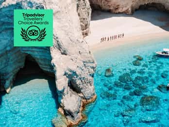 Barca privata a Zante: Grotte di Keri, Mizithres, Agalas (max 5 persone)