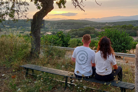 Mallorca: Randa Romántico Paseo a Caballo al Atardecer con Copas