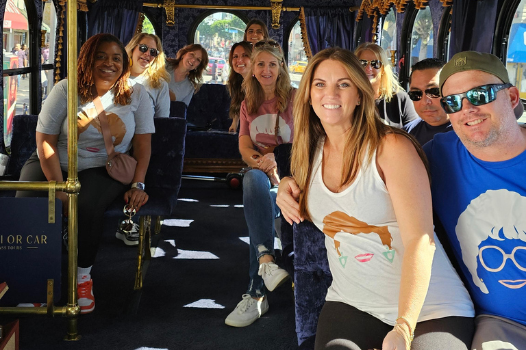 Los Angeles: #1 Trolley Bus Hollywood Sightseeing Tour Los Angeles: Luxury Hollywood Sightseeing Trolley Tour