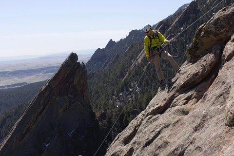 Denver: Guided Rock Climbing at Eldorado Canyon The Whales Tail Half Day