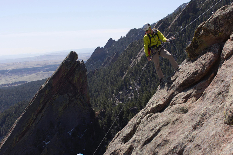 Denver: Guided Rock Climbing at Eldorado Canyon The Whales Tail Half Day