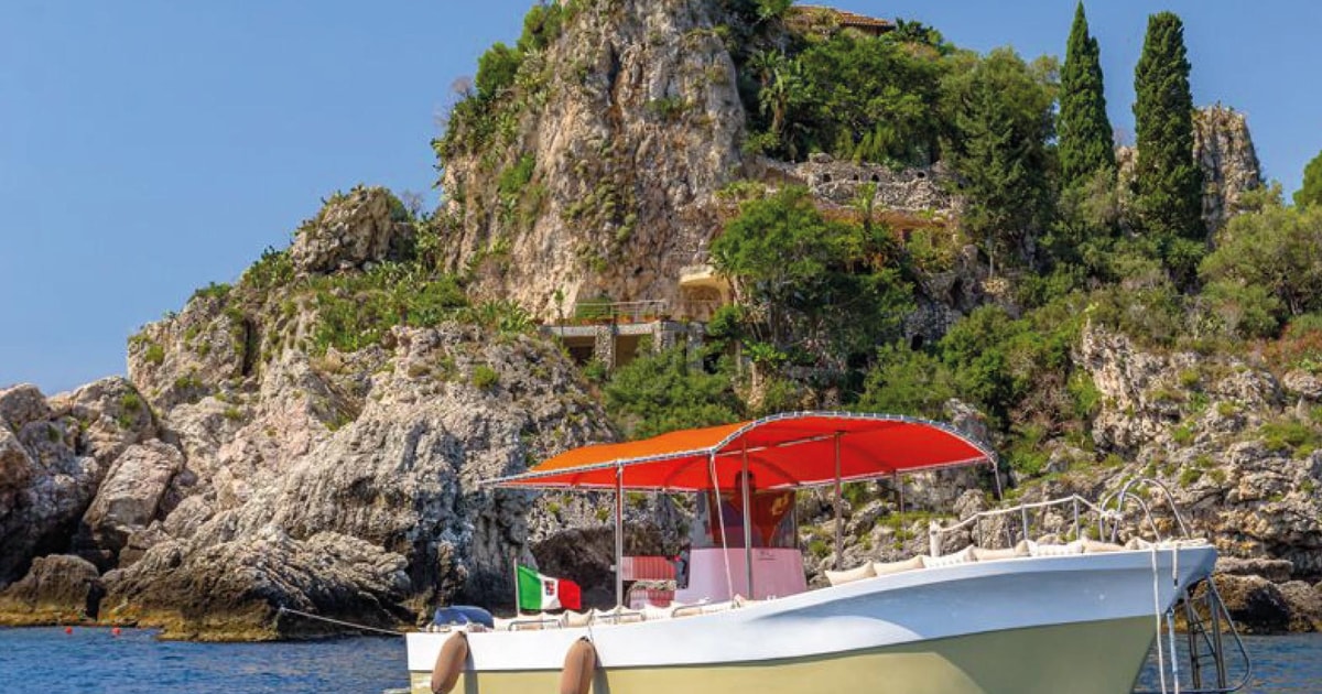 Taormina Boat Tour: Isola Bella, Blue Grotto & Mazzarò Bay | GetYourGuide