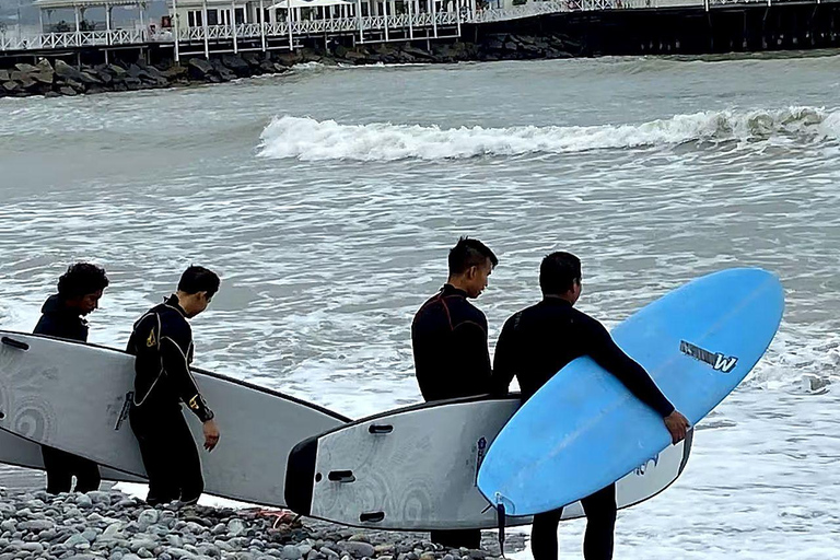 Lima: All Levels Surf Lesson at Playa Makaha in Miraflores