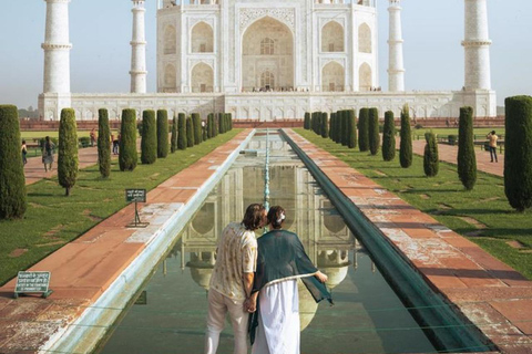From Delhi: Taj Mahal Sunrise & Agra Fort Tour From Delhi: Private tour with car, driver, and guide only