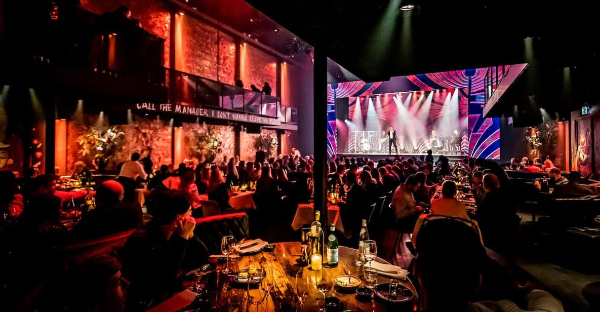Afbeelding 12 van Amsterdam: VEGAS-dinnershow met 3-gangenmenu om te delen