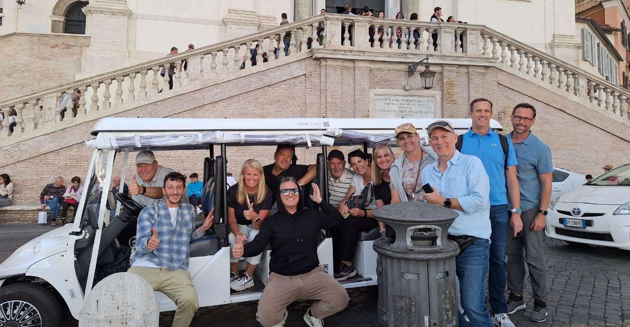 Discover Florence with a Semi-Private Golf Cart Tour