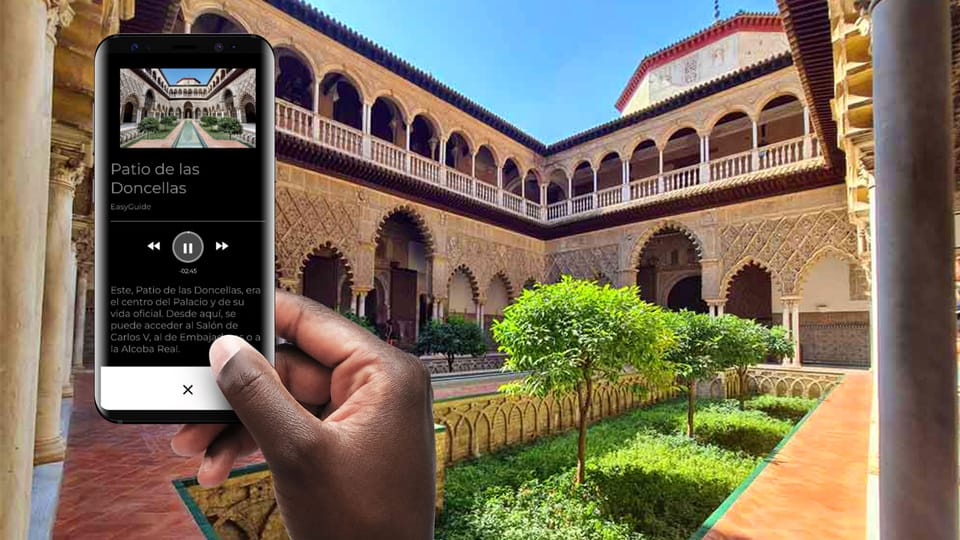 Sevilla Real Alcázar en 9 idiomas Audioguía GetYourGuide