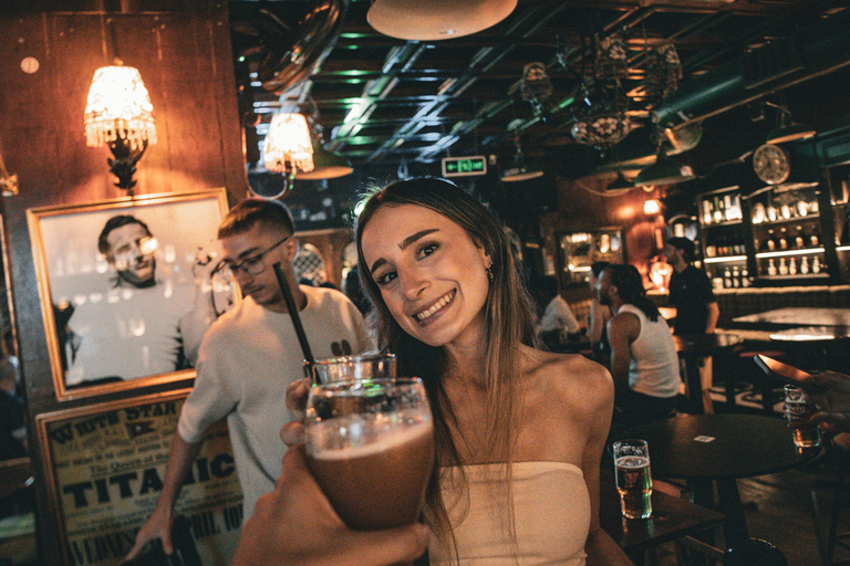 Tirana: Pub Crawl with 1 hour of Unlimited Drinks