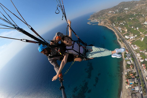 From Side: Paragliding to Alanya with Cable Car Ride