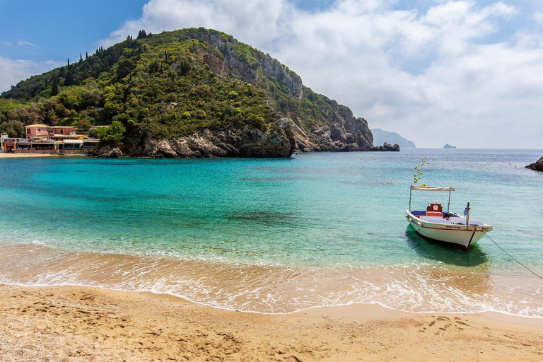 Corfu: Northeast Coast Cruise with BBQ & Swim Stops