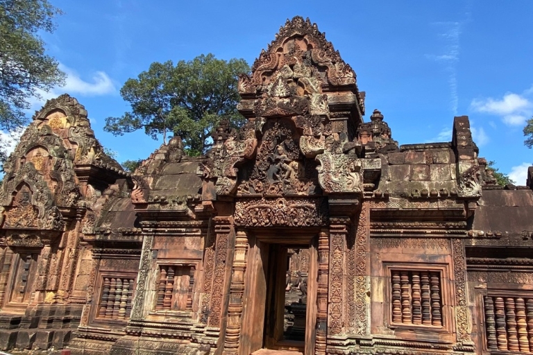 Privérondleiding door Angkor Wat en Banteay Srei-tempel