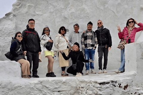 Upptäck Mykonos till fots med matupplevelseUpptäck Mykonos mat till fots