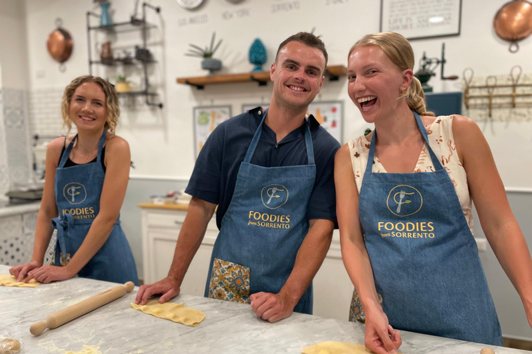 Sorrento: Pasta Masterclass met maaltijd en wijn