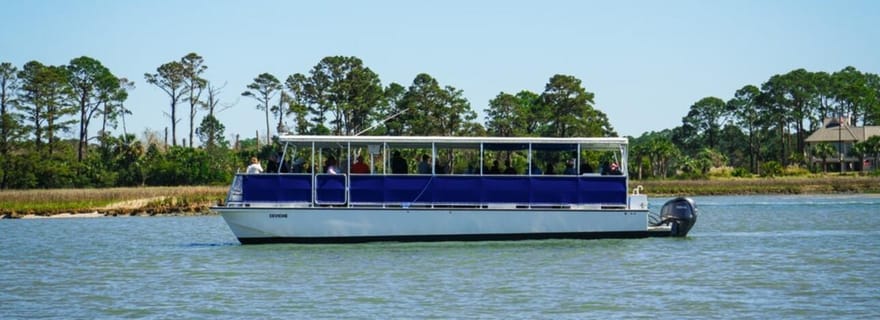 Croisière au coucher du soleil avec Lowcountry Boil