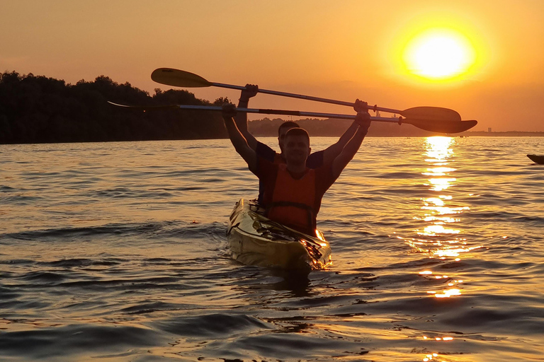 Belgrade: Sunset Kayak Tour