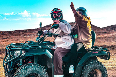 Marrakech: Agafay woestijn Quad &amp; kamelenritten met dinnershow